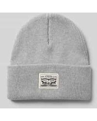 Levi's - Muts Met Logopatch, Model 'Beanie' - Lyst