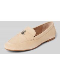 Ralph Lauren - Loafers Mit Logo-Applikation Modell 'Averi Iii' - Lyst