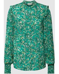 Freequent - Overhemdblouse Met All-over Motief - Lyst
