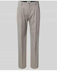 DRYKORN - Regular Fit Broek Met Bandplooien En Viscose - Lyst
