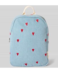 Studio Noos - Rucksack mit Stitchings Modell 'Denim Hearts' - Lyst