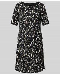 Betty Barclay - Knielanges Kleid mit Allover-Muster - Lyst