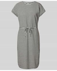 B.Young - Knielanges Kleid mit Tunnelzug Modell 'PANDINNA' - Lyst