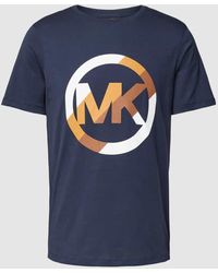 Michael Kors - T-Shirt mit Label-Print Modell 'NU VICTORY' - Lyst