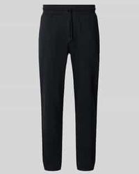 Mcneal - Regular Fit Sweatpants Met Elastische Pijpboorden - Lyst