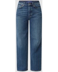 Scotch & Soda - Straight Fit High Rise Jeans aus Bio-Baumwolle Modell 'The Ripple' - Lyst