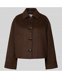 Jake*s - Relaxed Fit Jacke mit Woll-Anteil und Umlegekragen - Lyst