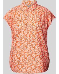 Marc O' Polo - Bluse mit floralem Muster - Lyst