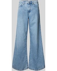 Gina Tricot - Super Wide Flared Jeans im 5-Pocket-Design - Lyst