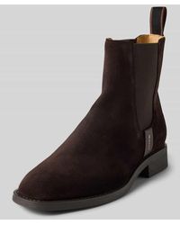 GANT - Chelsea Boots aus Leder mit Label-Detail Modell 'Fayy' - Lyst
