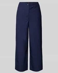 Stefanel - Relaxed Fit Culotte Van Puur Katoen - Lyst