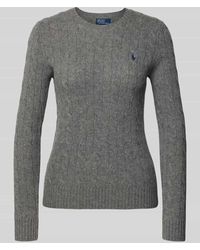 Polo Ralph Lauren - Strickpullover aus Wolle-Kaschmir-Mix Modell 'JULIANNA' - Lyst