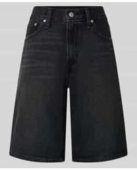 Levi's - Regular Fit Korte Jeans Van Puur Katoen Model 'Middy Jort' - Lyst