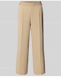 Cambio - Straight Fit Stoffhose mit Ziernaht Modell 'Cameron' - Lyst