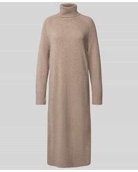 GANT - Strickkleid mit Kaschmir-Anteil und Rollkragen - Lyst