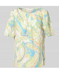 S.oliver - Bluse mit Allover-Print - Lyst