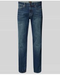 BOSS - Slim Fit Jeans Im 5-Pocket-Design Modell 'Maine' - Lyst