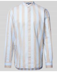 Tommy Hilfiger - Regular Fit Freizeithemd mit Maokragen Modell 'BOLD' - Lyst