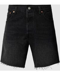 Levi's - Korte Regular Fit Jeans Met Knoopsluiting - Lyst