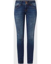 LTB - Super Slim Fit Mid Rise Jeans mit Stretch-Anteil Modell 'Molly M' - Lyst