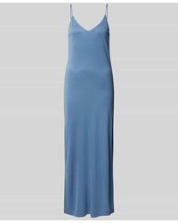 Mbym - Midikleid Mit Spaghettiträgern Modell 'Leslee' - Lyst