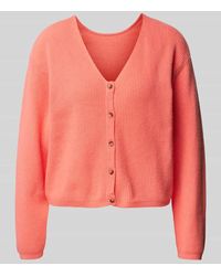 MSCH Copenhagen - Cardigan mit V-Ausschnitt Modell 'Klaka' - Lyst