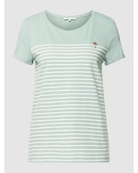 Tom Tailor Denim - T-Shirt mit Streifenmuster - Lyst