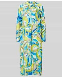 Emily Van Den Bergh - Midi-jurk Met All-over Print - Lyst
