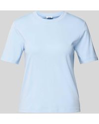 S.oliver - T-Shirt mit Seitenschlitzen - Lyst