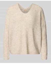 Mos Mosh - Oversized Gebreide Pullover Met Ribboorden, Model 'Thora' - Lyst