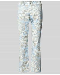 Seductive - Slim Fit Hose mit Allover-Print Modell 'CLAIRE' - Lyst
