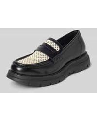 Steve Madden - Loafers Met Contrasterende Afwerking - Lyst