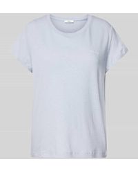 Pepe Jeans - T-Shirt Mit Geripptem Rundhalsausschnitt Modell 'Megan' - Lyst
