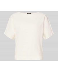 Zero - T-Shirt mit Strukturmuster und U-Boot-Ausschnitt - Lyst