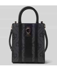 Guess - Schoudertas Met Labelapplicatie, Model 'Erenia Mini Tote' - Lyst