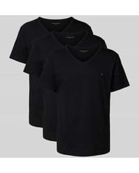 Tommy Hilfiger - T-Shirt Set aus reiner Baumwolle im 3er-Pack - Lyst