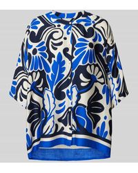 Milano Italy - Bluse mit Allover-Print - Lyst