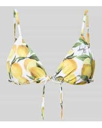 HUGO - Badpak Met All-Over Motief Model 'Fancy_Triangle' - Lyst