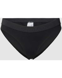 Calvin Klein - Bikini-Hose Mit Label-Detail Modell 'Core Tonal' - Lyst