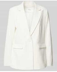 Y.A.S - Regular Fit Blazer Met Klepzakken - Lyst