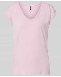 Pieces - Relaxed Fit T-Shirt Van Modalmix Model 'Kamala' - Lyst
