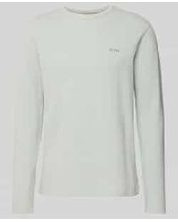 BOSS - Regular Fit Shirt Met Lange Mouwen Van Katoenmix Model 'Tempesto' - Lyst