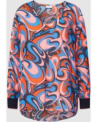 Rich & Royal - Blouseshirt Met All-over Motief - Lyst