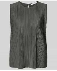 Samsøe & Samsøe - Regular Fit Blousetop Met Plissévouwen, Model 'Sauma' - Lyst
