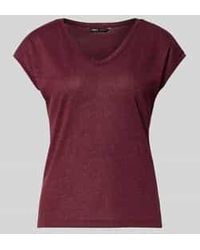 ONLY - Regular Fit T-Shirt Met Viscose, Model 'Silvery' - Lyst