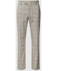 SELECTED - Slim Fit Anzughose mit Glencheck-Muster Modell 'NEIL' - Lyst