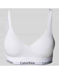Calvin Klein - BH mit elastischem Logo-Bund - Lyst
