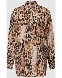 Milano Italy - Bluse mit Animal-Muster Modell 'Leo HBK Loose Blouse' - Lyst
