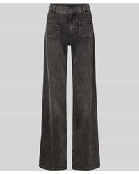 ANGELS - Flared Jeans mit aufgesetzten Taschen Modell 'LIZ SMART BUCKLE' - Lyst
