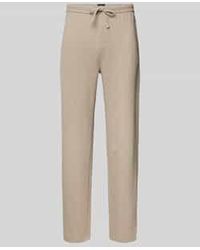 BOSS - Sweatpants Met Labeldetail - Lyst